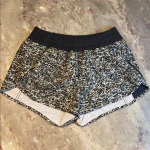 Lululemon running shorts.